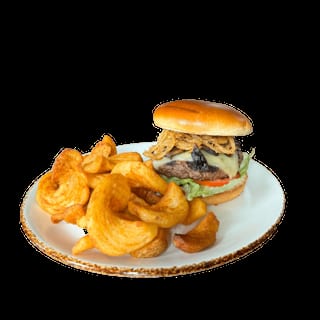 Mushroom Swiss Burger